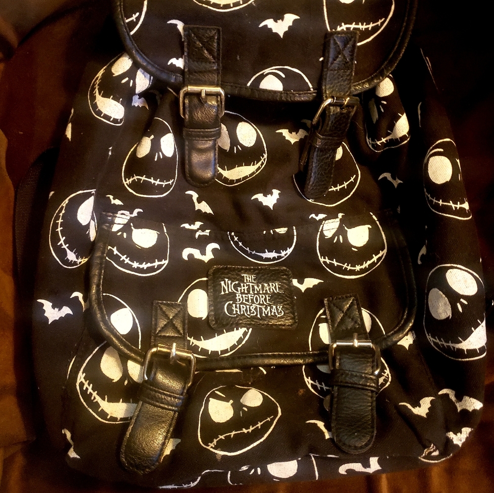 The Nightmare Before Christmas Single Shoulder Backpack.